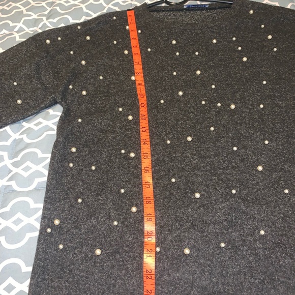 Zara Trafaluc sweater with pearls - Picture 6 of 9